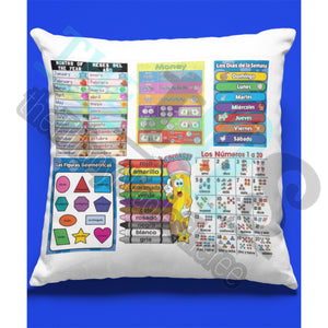 Learning Pillow - English/Spanish